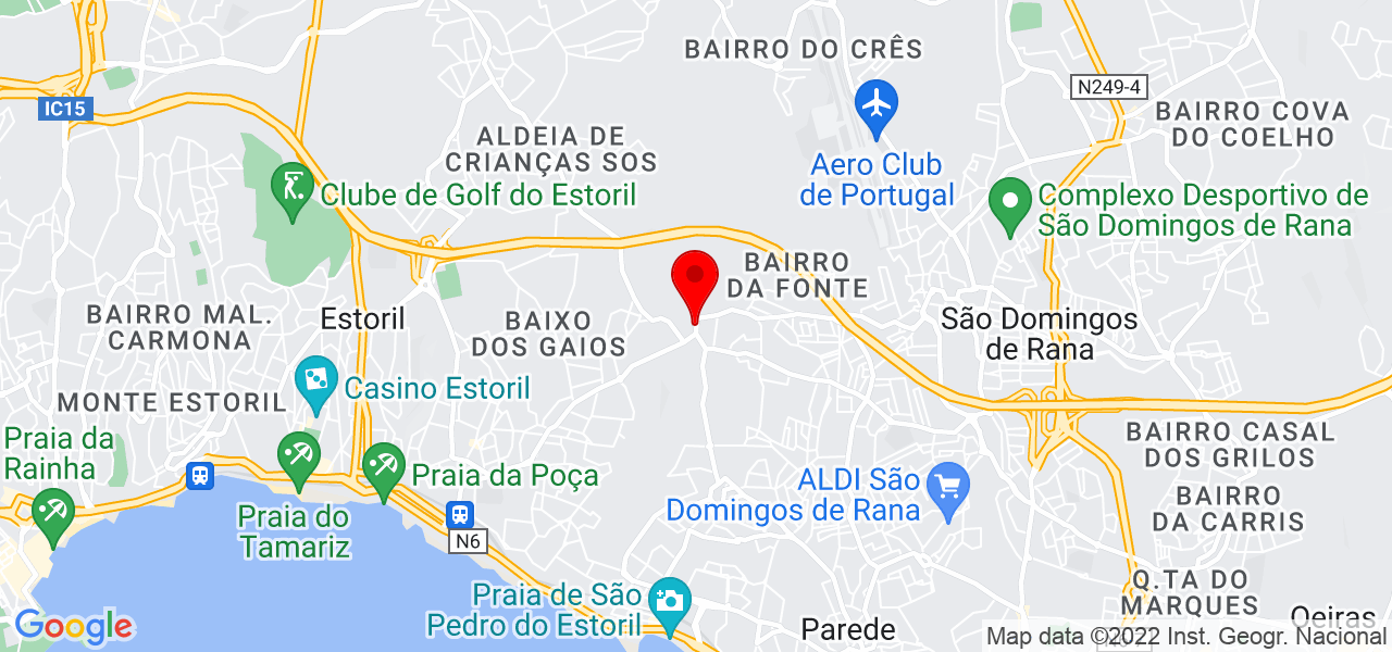 Paulo Cardoso - Lisboa - Cascais - Mapa