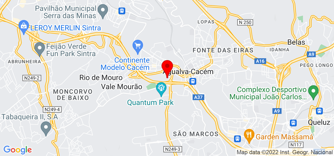Miguel Granado Seixal - Lisboa - Sintra - Map