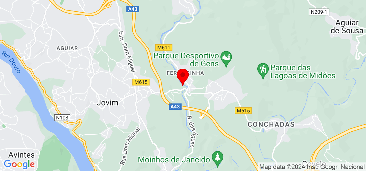 Ricardina - Porto - Gondomar - Mapa