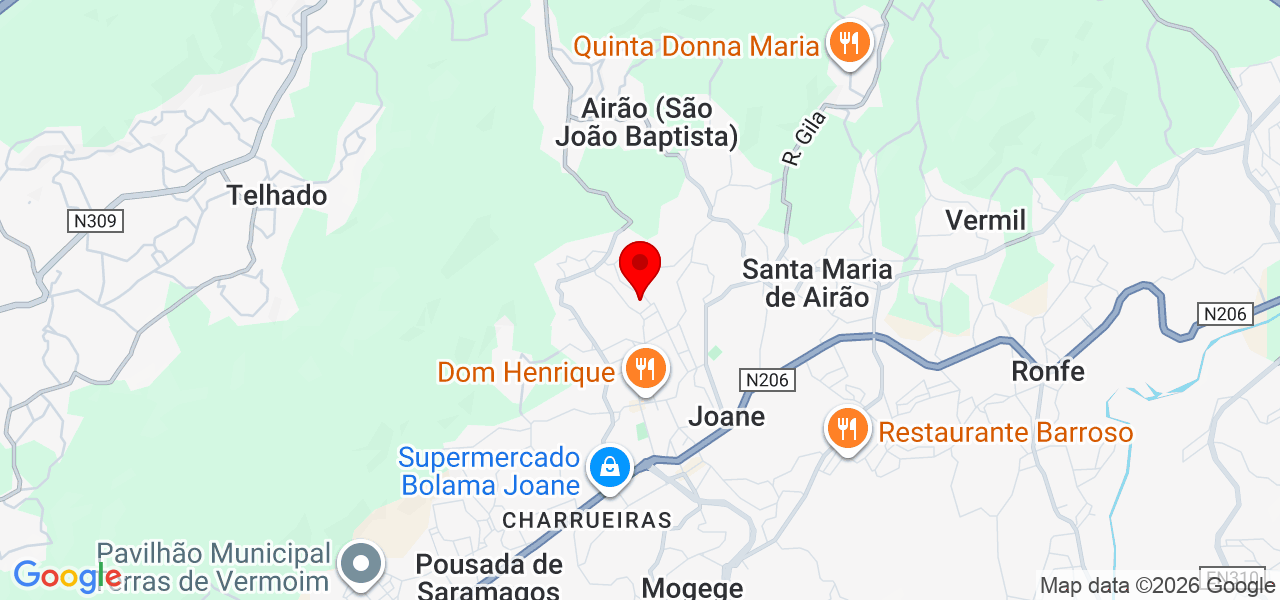 Soraia - Braga - Vila Nova de Famalicão - Karte