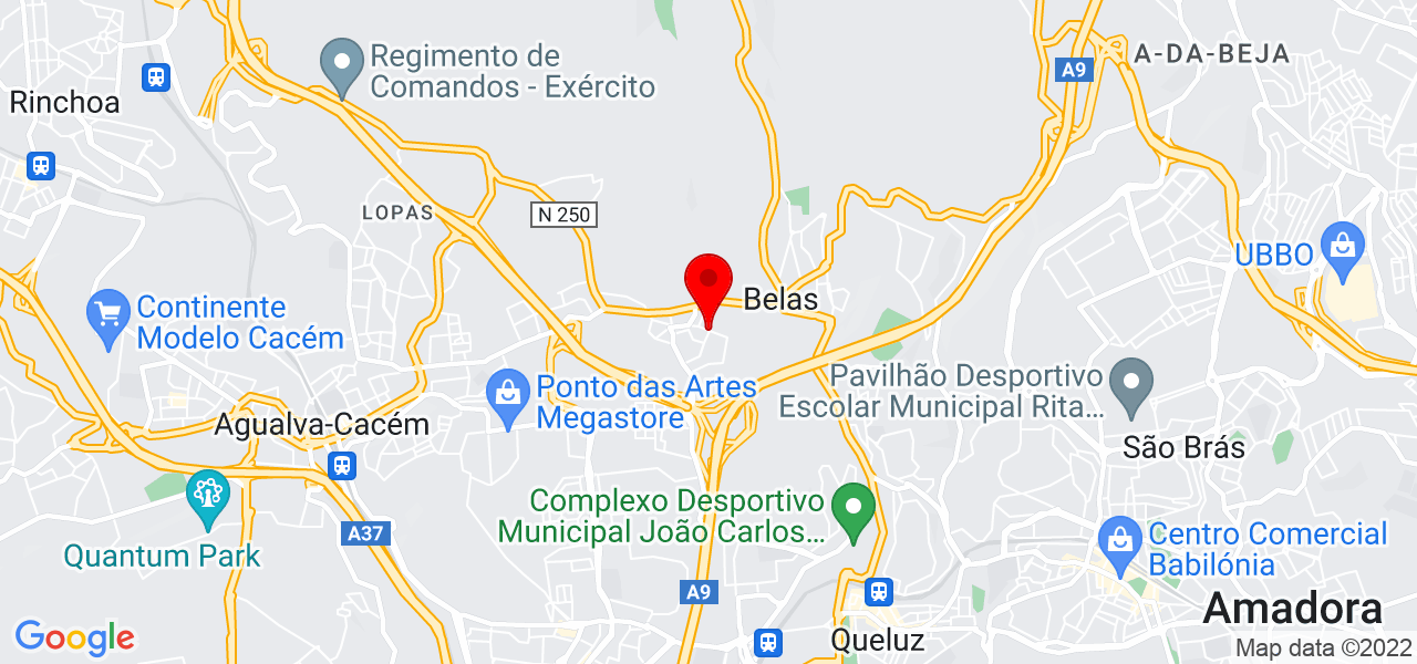 Want to learn Table tenis??? - Lisboa - Sintra - Mapa