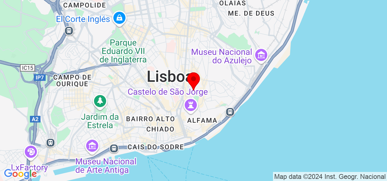 Spider - Lisboa - Lisboa - Mapa