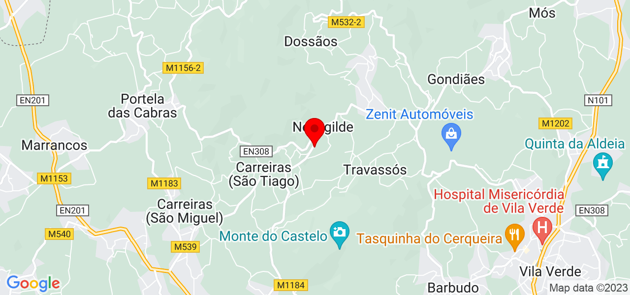 A CAPITAL SERVI&Ccedil;OS EM GERAL. - Braga - Vila Verde - Mapa