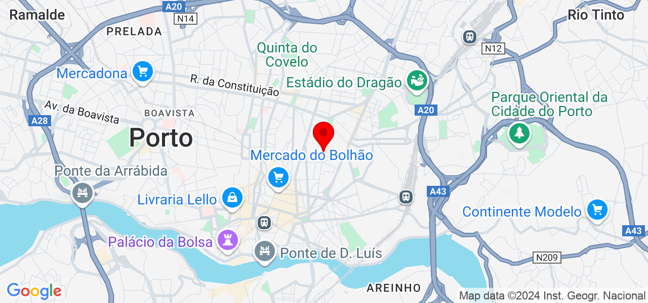 Daniel Martins - Porto - Porto - Map