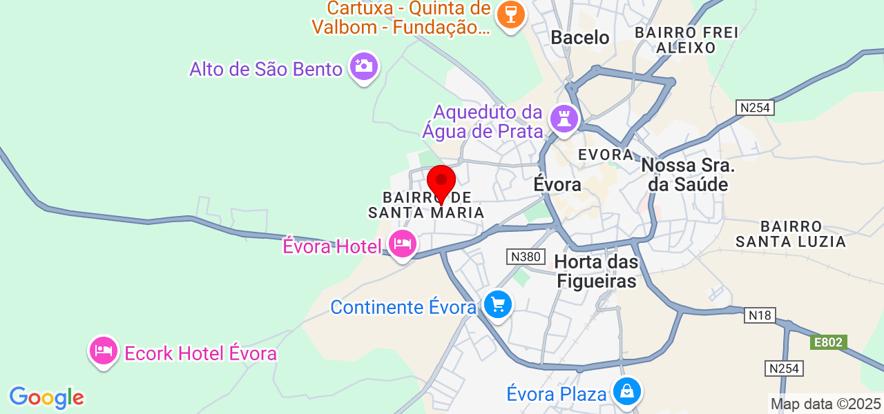 Alejandra soto - Évora - Évora - Mapa