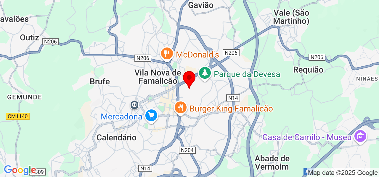 Daniela Marinho - Braga - Vila Nova de Famalicão - Karte