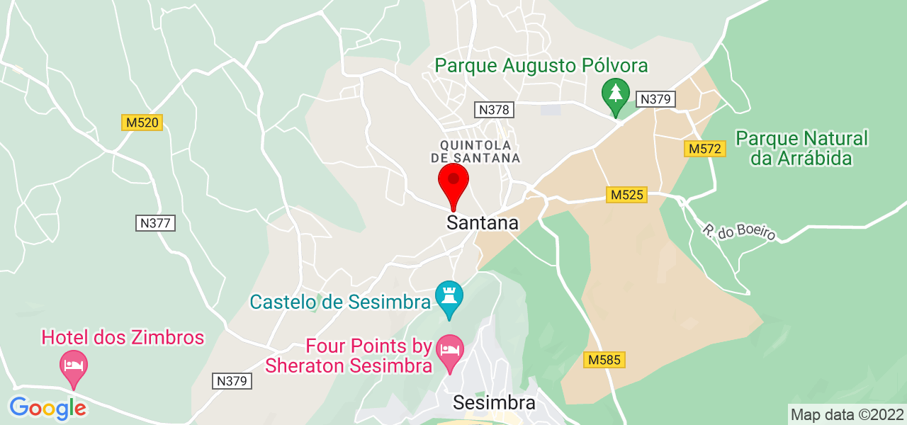 Liebelt Service - Setúbal - Sesimbra - Mapa