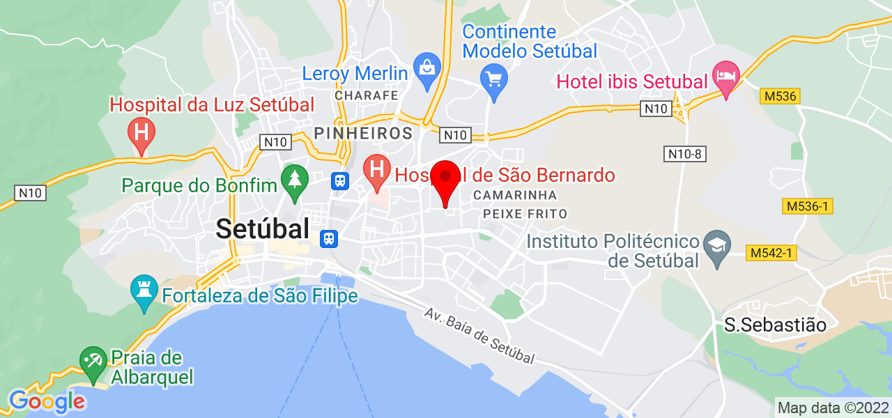 Jos&eacute; Monteiro - Setúbal - Setúbal - Mapa