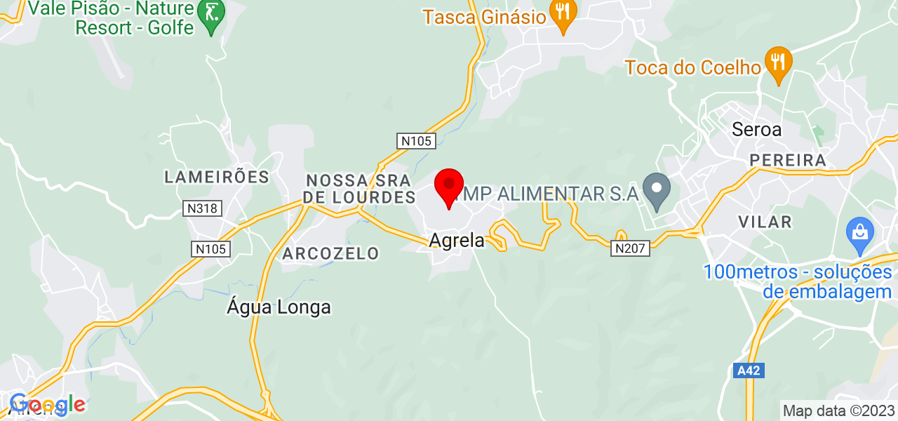 João Carlos - Porto - Santo Tirso - Map