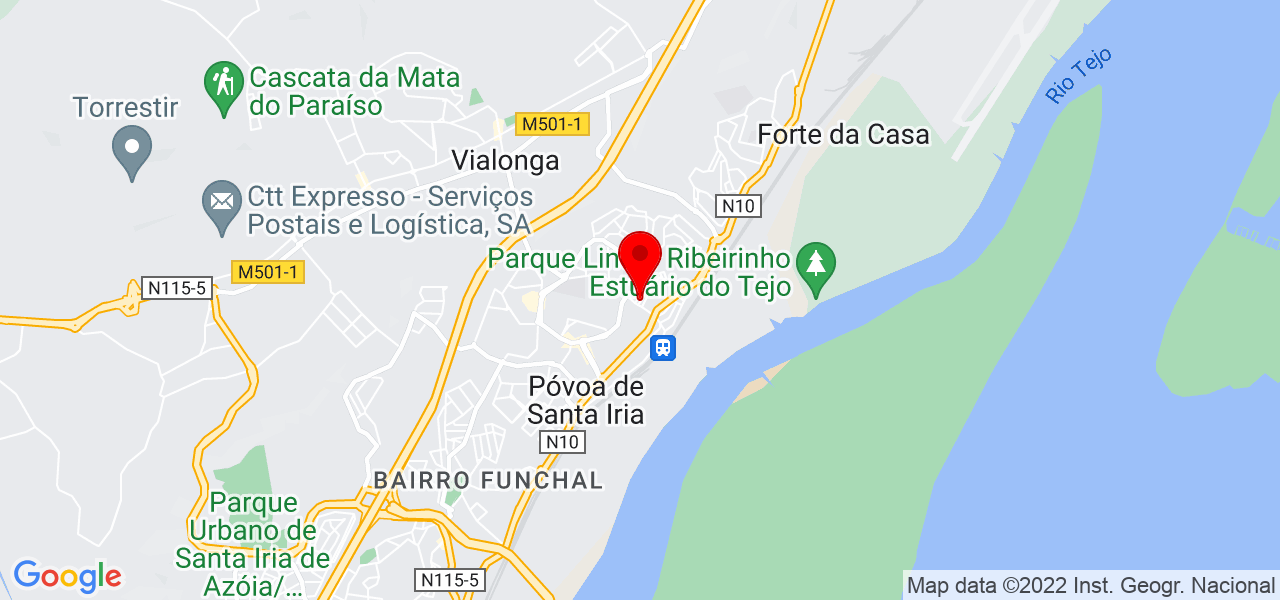 Nuno Melo - Lisboa - Vila Franca de Xira - Mapa