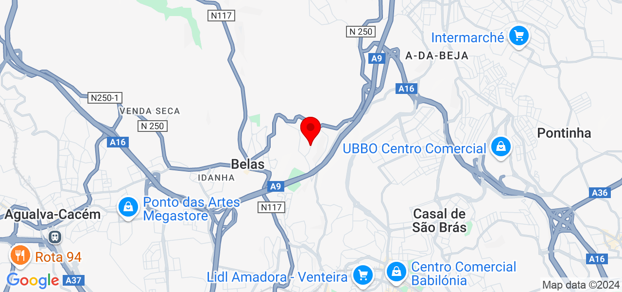 Ajudante Familiar - Lisboa - Sintra - Map