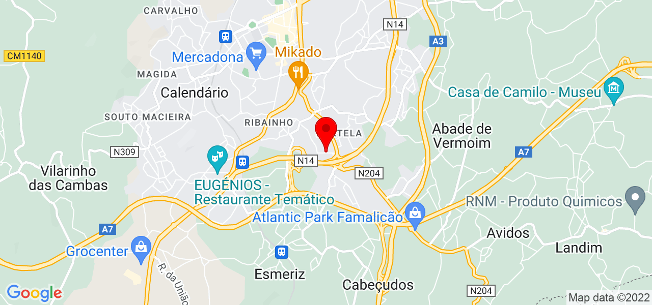 EASY EXPRESS DELIVERY - Braga - Vila Nova de Famalicão - Mapa
