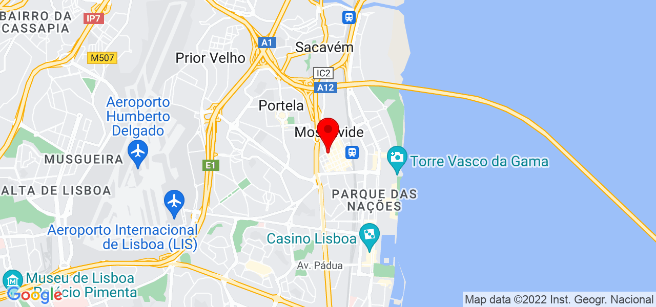 Catarina Santiago - Lisboa - Loures - Mapa