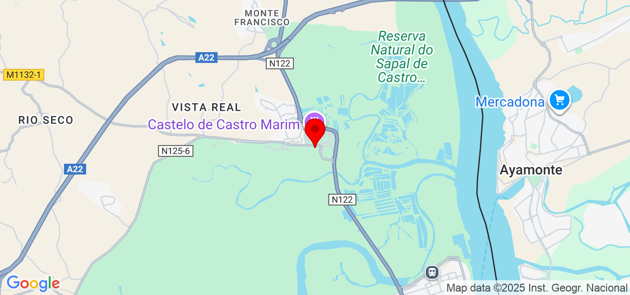 VintageTown - Faro - Castro Marim - Mapa