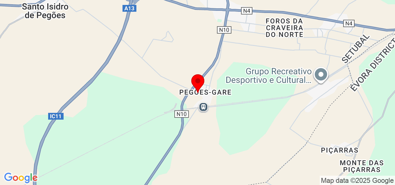 Luísa Yara - Setúbal - Montijo - Karte