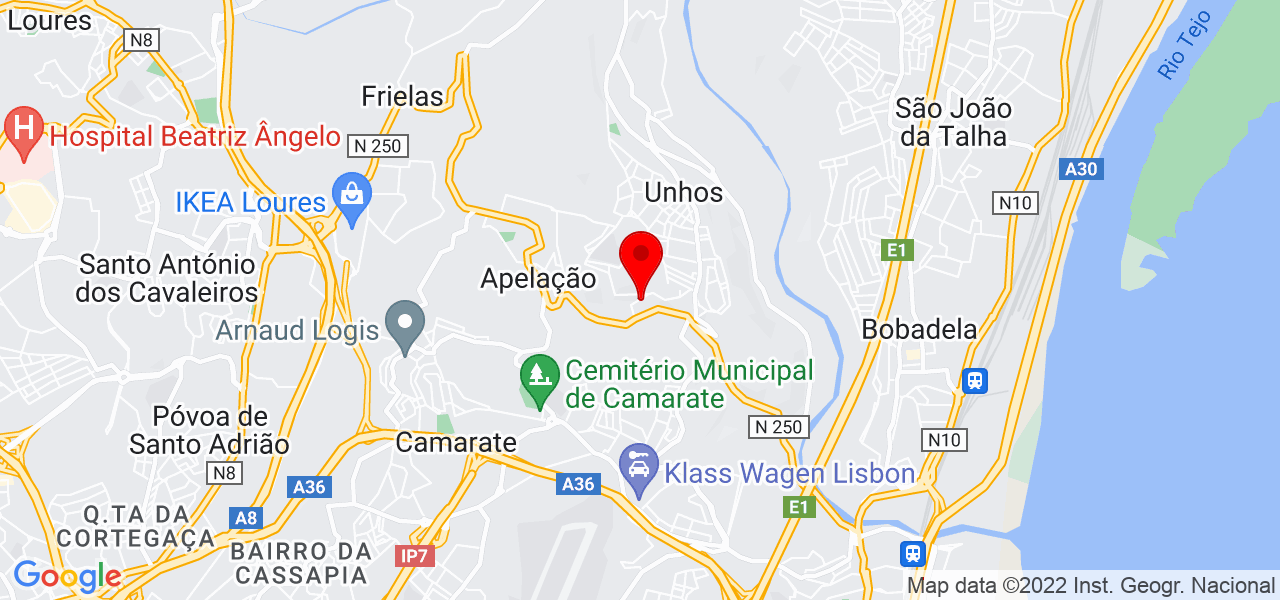 CIRCLESTAR UNIP. LDA - Lisboa - Loures - Mapa