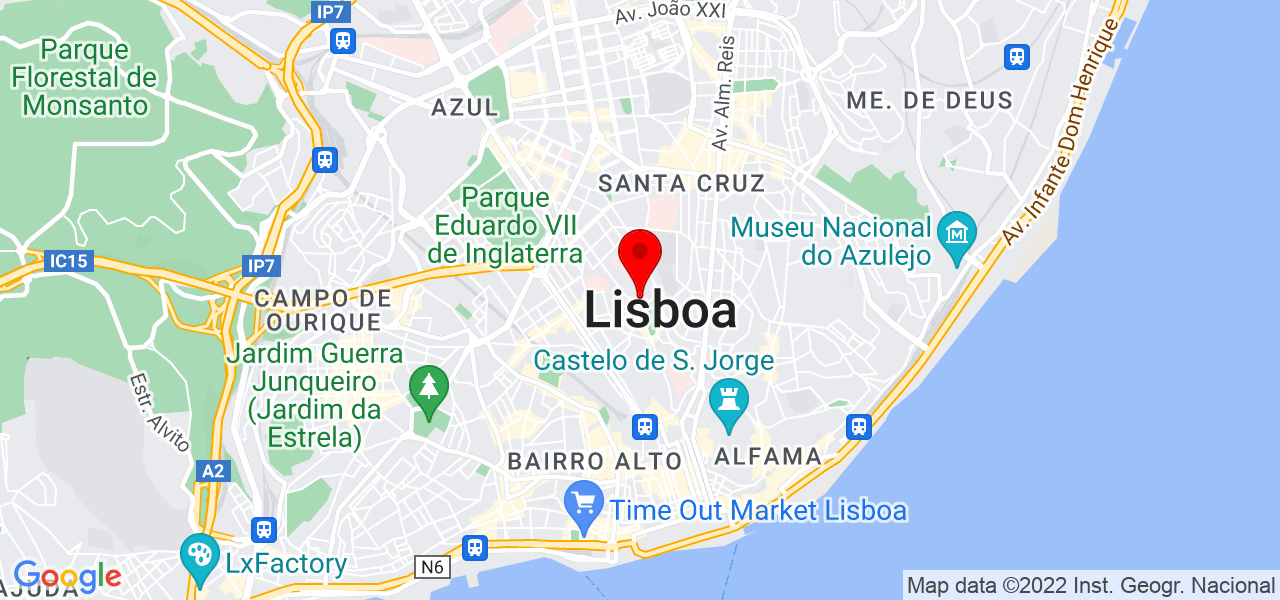 E. Barros - Lisboa - Lisboa - Mapa