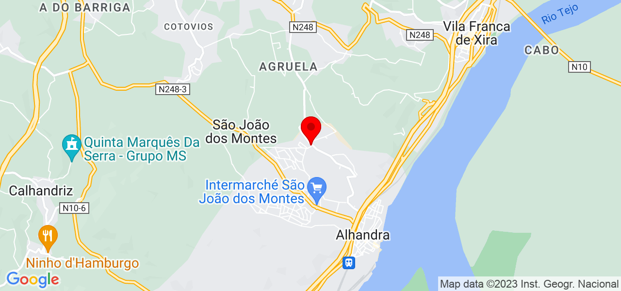 Edmilson - Lisboa - Vila Franca de Xira - Mapa