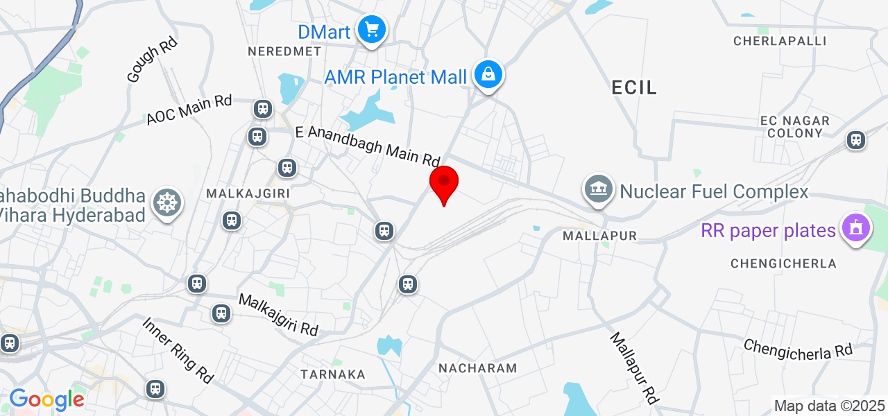 Jackson - Hyderabad - Rangareddy - Map