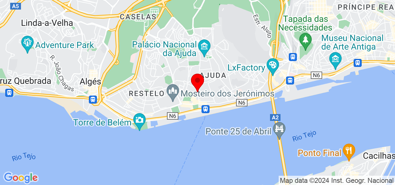 Fisioterapeuta Raquel Anselmo - Lisboa - Lisboa - Mapa