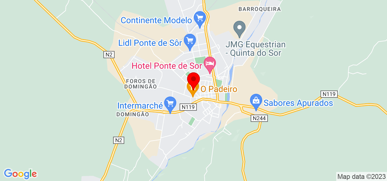 Emanuel - Portalegre - Ponte de Sor - Mapa