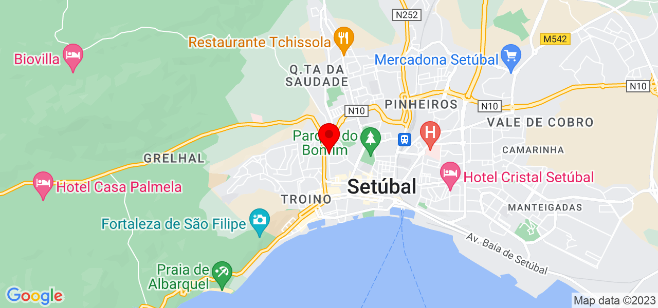 Wellington Pereira - Setúbal - Setúbal - Mapa