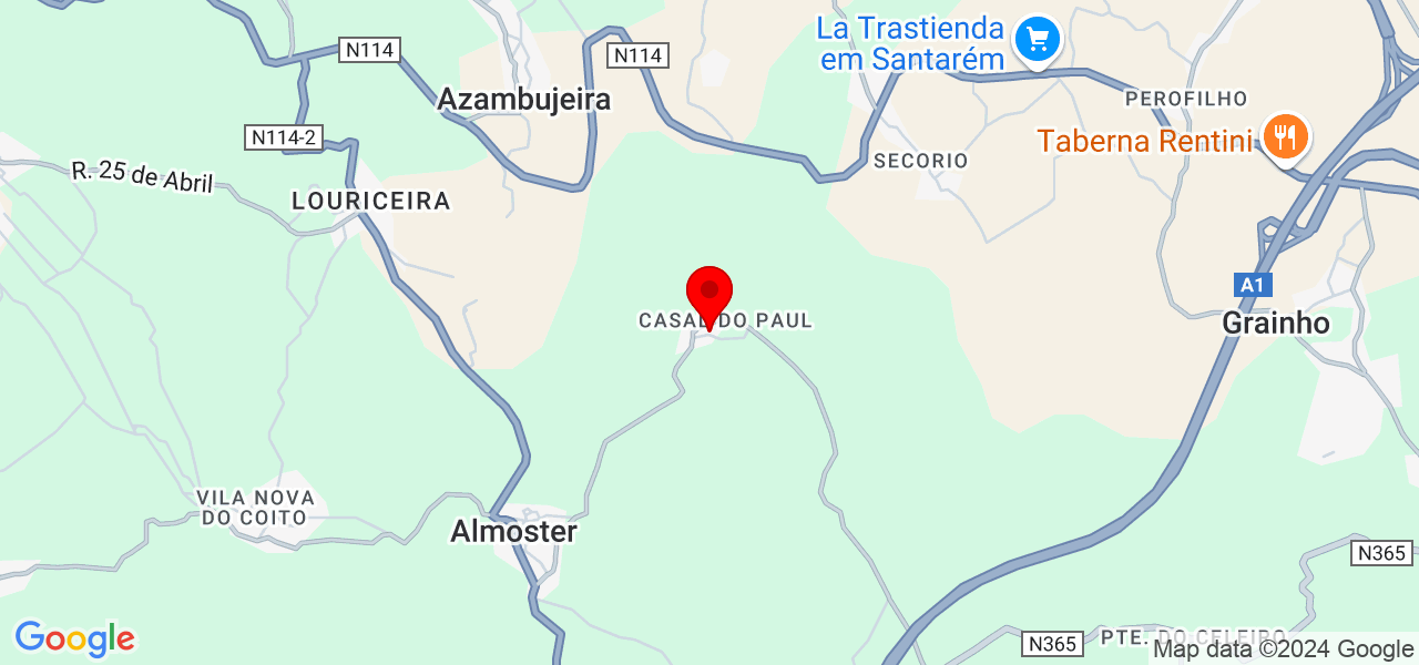 Maria Carolina - Santarém - Santarém - Map