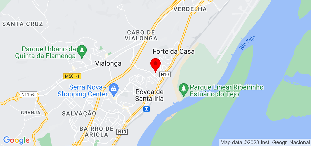 Cuidadora de lar - Lisboa - Vila Franca de Xira - Mapa