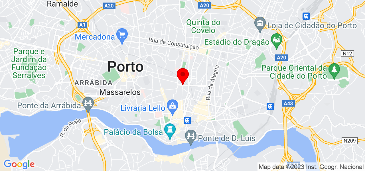 Carina Cardoso - Porto - Porto - Mapa