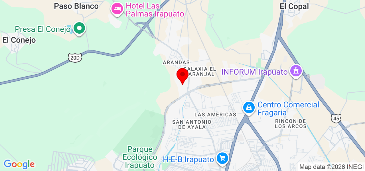 AMAD SOFTWARE SOLUTIONS - Guanajuato - Irapuato - Map