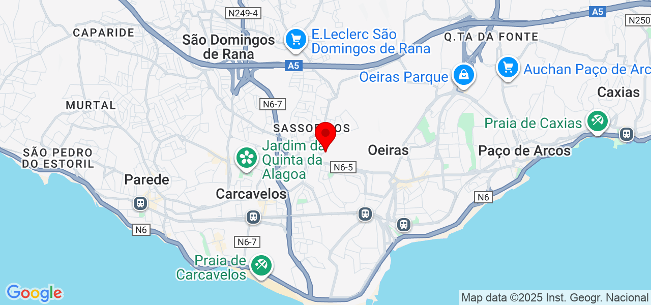 David San Romão - Lisboa - Oeiras - Mapa