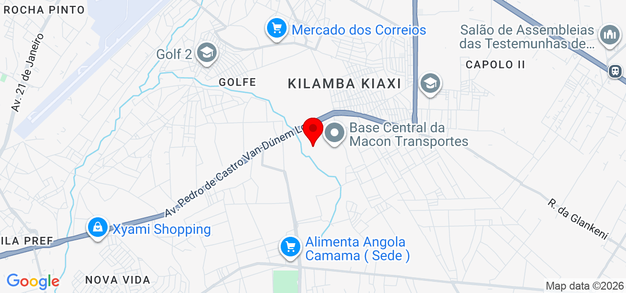 Ruben Narciso - Luanda - Kilamba Kiaxi - Mapa
