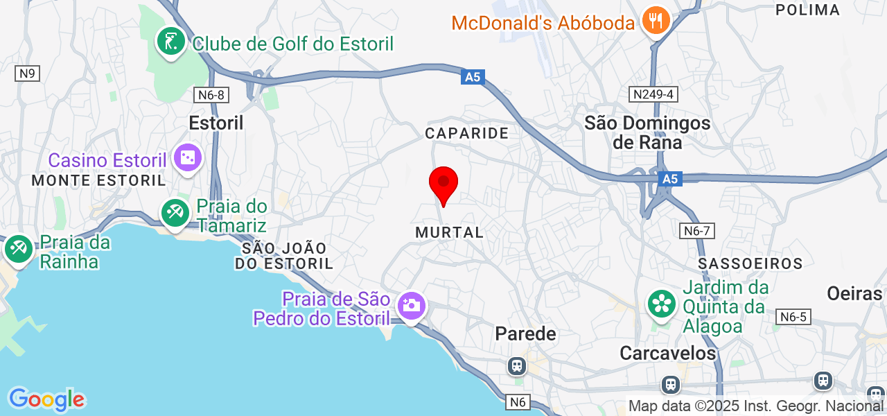 Tauss Thompson - Lisboa - Cascais - Map
