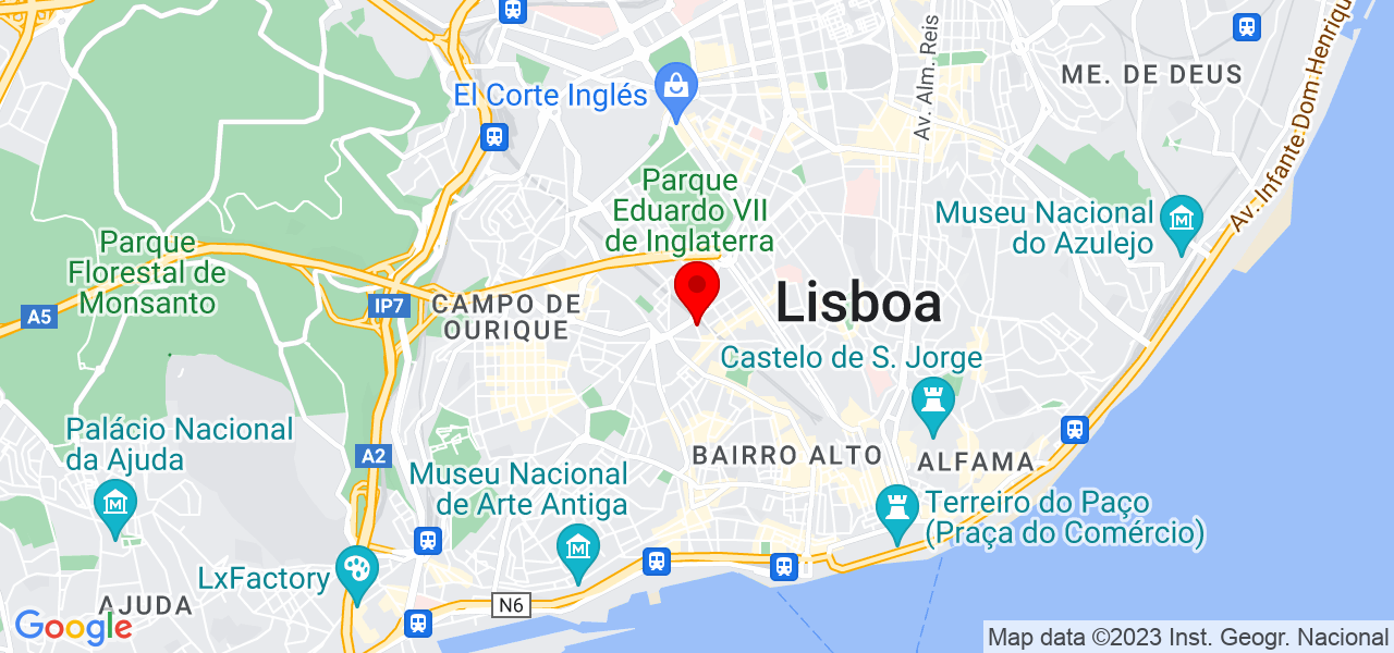 Pedro Resende - Lisboa - Lisboa - Mapa