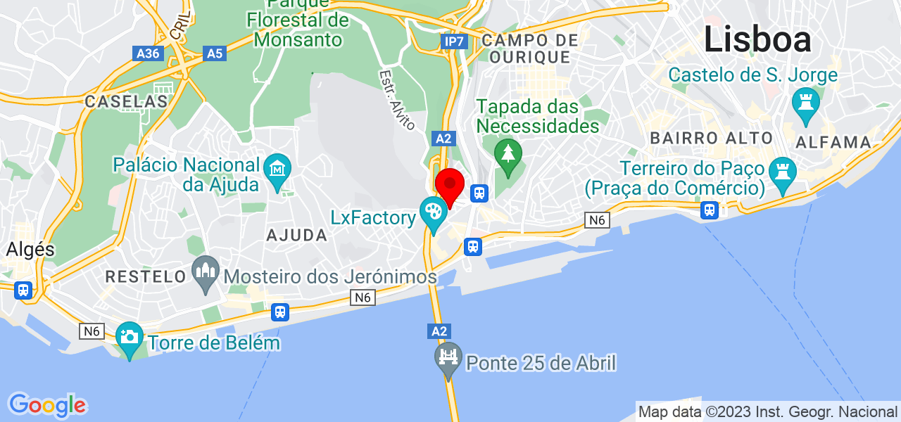 Enfermagem - Lisboa - Lisboa - Mapa