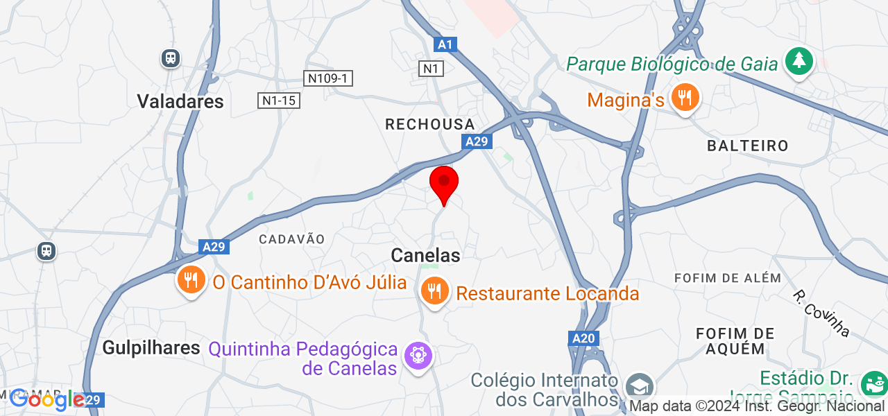 Sara Costa - Porto - Vila Nova de Gaia - Map