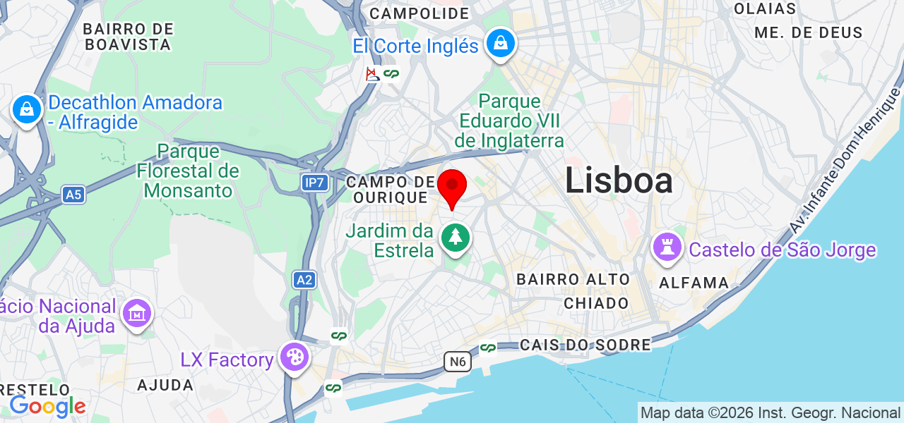 Monstera Gardening - Lisboa - Lisboa - Mapa