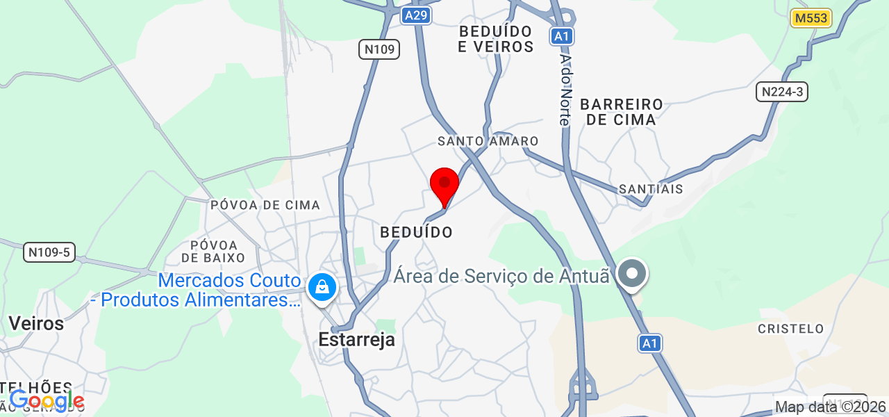 FMR construções e renovações - Aveiro - Estarreja - Karte