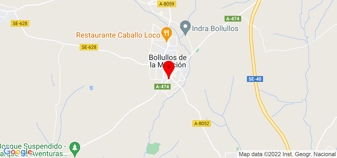 Angel Lu&iacute;s Puente N&uacute;&ntilde;ez - Andalucía - Bollullos de la Mitación - Mapa