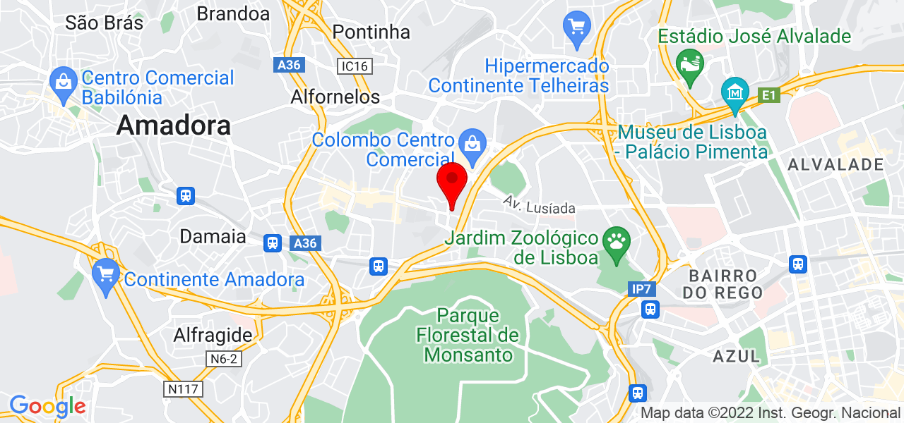 Manuela Linhares - Lisboa - Lisboa - Mapa