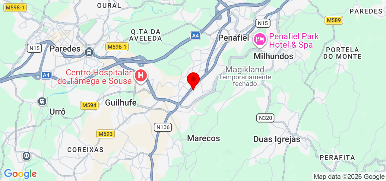 Pedro Reis - Porto - Penafiel - Carte