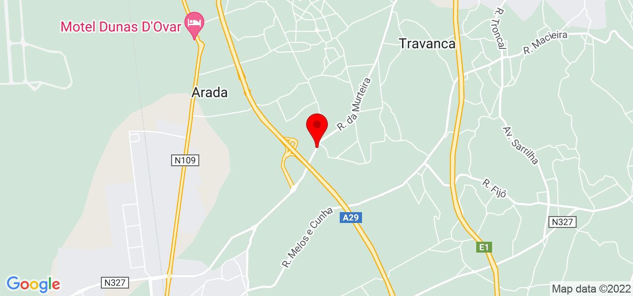 DTS - Aveiro - Ovar - Mapa