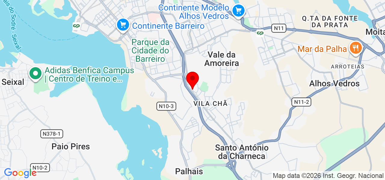 Inês Asper. - Setúbal - Barreiro - Carte