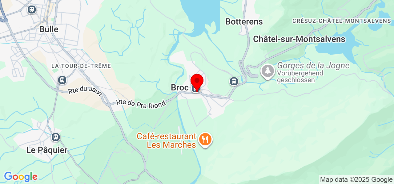 Sensuri Homes - Freiburg - Broc - Karte