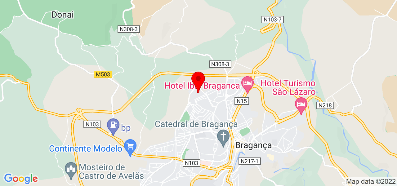 F&aacute;bio Borges - Bragança - Bragança - Mapa