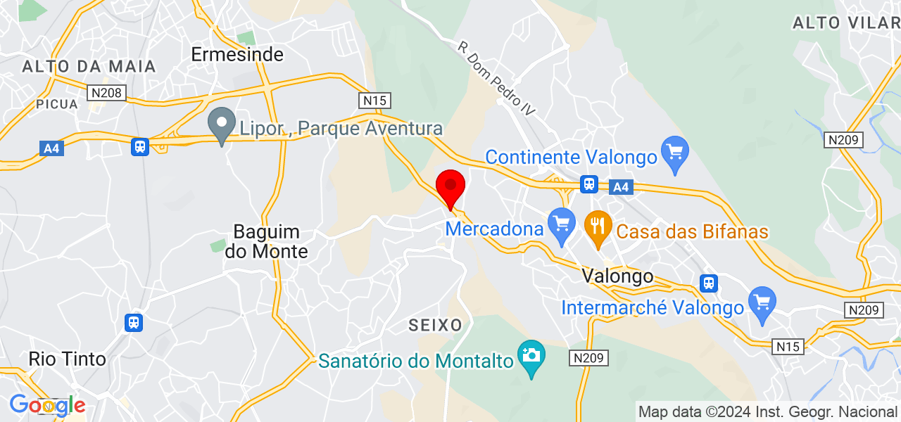 Isa Patudos Felizes - Porto - Gondomar - Mapa