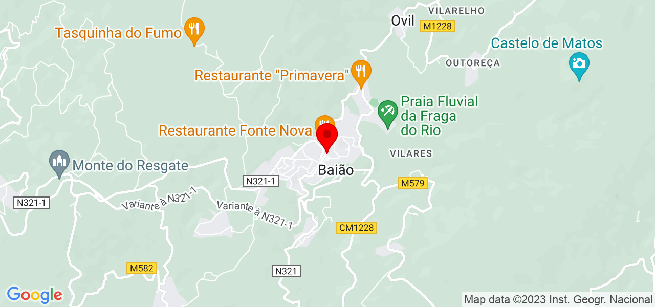 Emanuel - Porto - Baião - Map