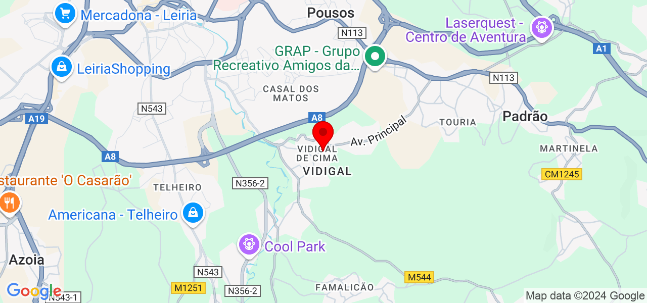 Remodelação e montagem de moveis em geral - Leiria - Leiria - Mapa
