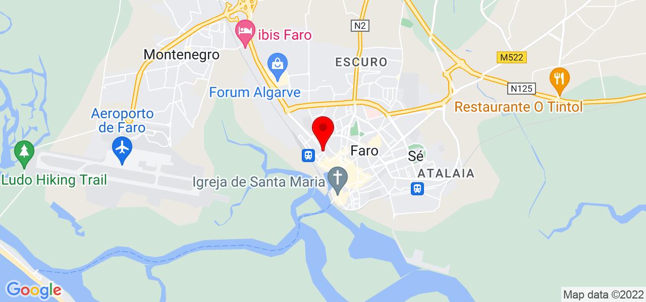 CS Remodelações - Faro - Faro - Mapa