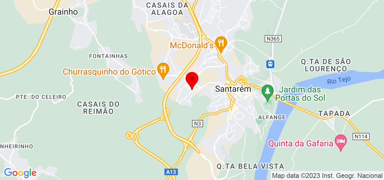 Ruth BanvoM - Santarém - Santarém - Mapa